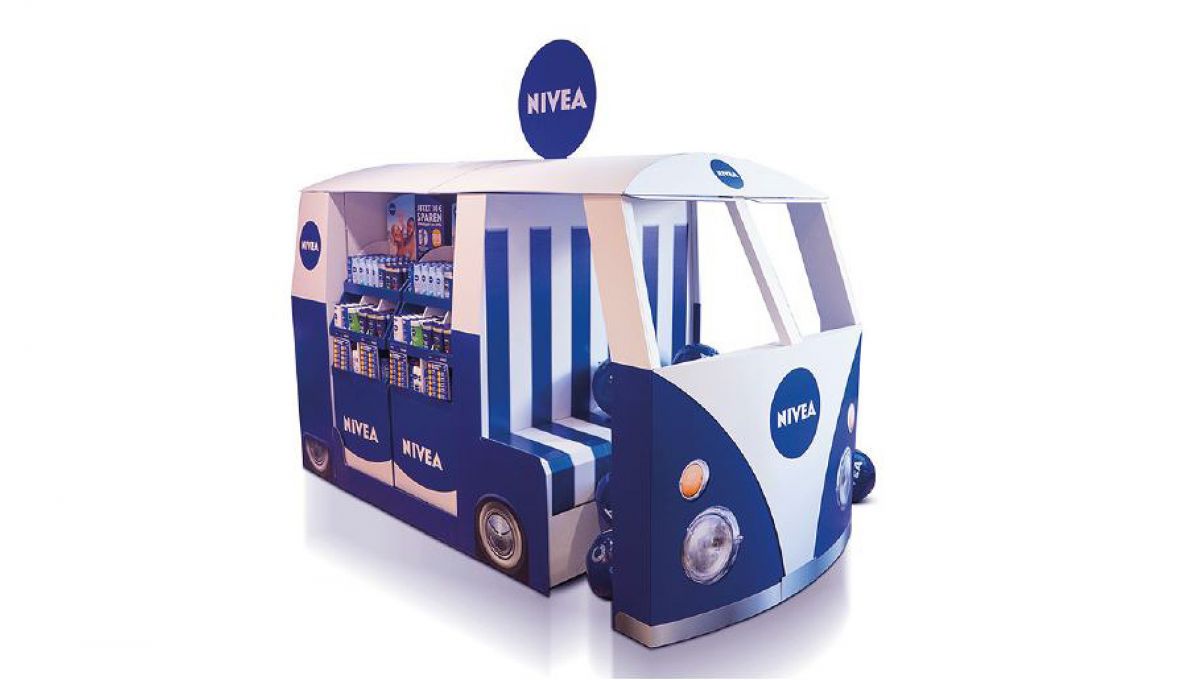 Beiersdorf - Aktionsdisplay Nivea Bulli