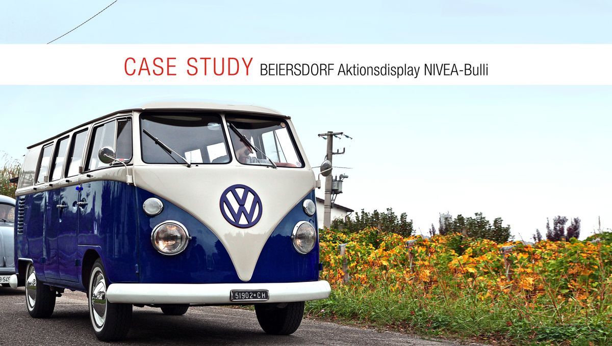 Beiersdorf - Aktionsdisplay Nivea Bulli